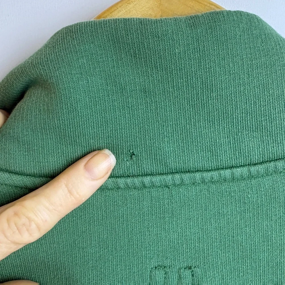 Drkshdw By Rick Owens Black Cotton Asymmetrical Zip Sweatshirt - RARE - Picture 11 of 11